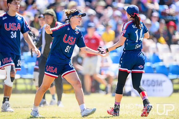 Mixed finals during World Ultimate Championships at Runaway Bay Precinct