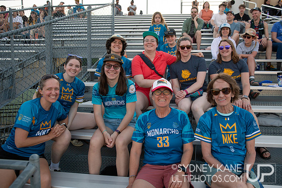 Milwaukee Monarchs vs Indy Red on 5/18/2024 in Hart Park, Wauwat