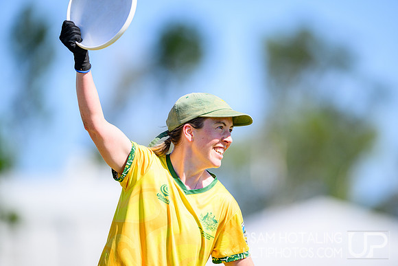 Women’s power-pools during World Ultimate Championships at Runaway Bay Sports Precinct