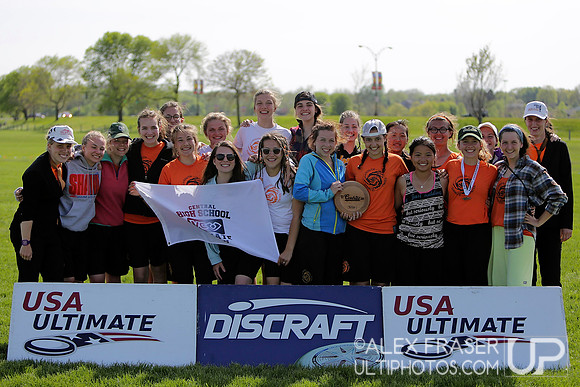 Awards Ceremony - 2014 USA Ultimate High School Central Championships