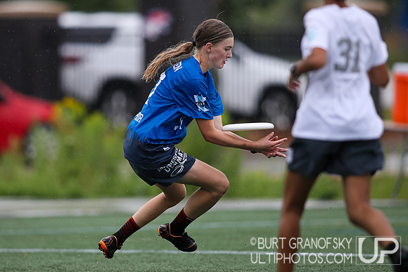 USA Ultimate YCC 2022 -- U17 Girls Sat Action