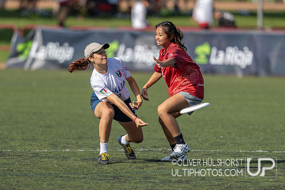 Italy Women's vs Singapore -- WU24 Monday