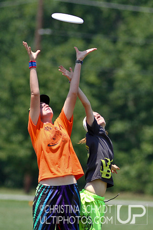 Sunday Girls Finals -- USAU 2012 HS Southerns