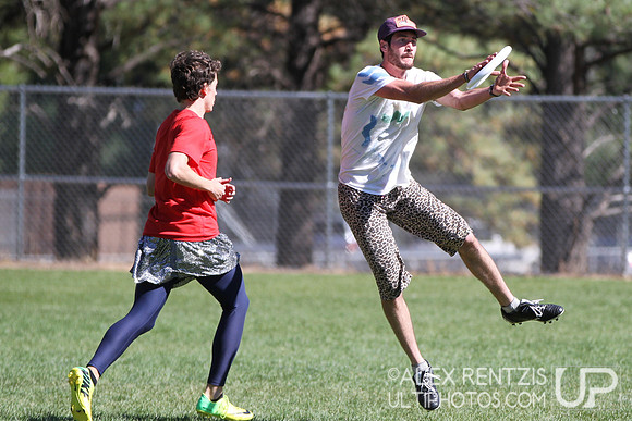 Semis Action at UltiFest 2014 held in Flagstaff, Arizona Oct 11-12