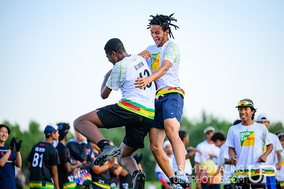 Color of Ultimate showcase game during International Club Championships at Aurora Sports Park