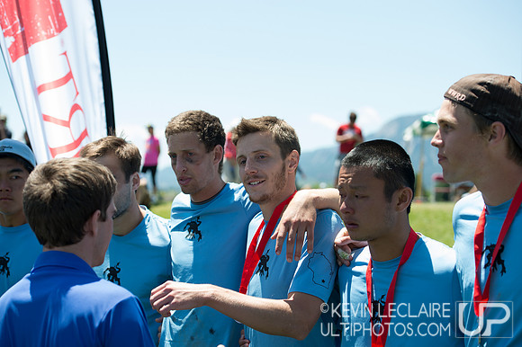 2012 USAU D-I College Championship Game Action