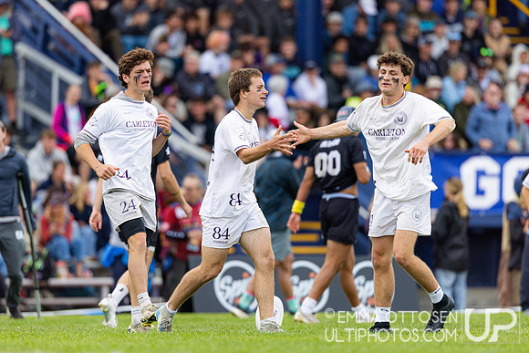Monday Highlights from USAU D-I College Championship finals