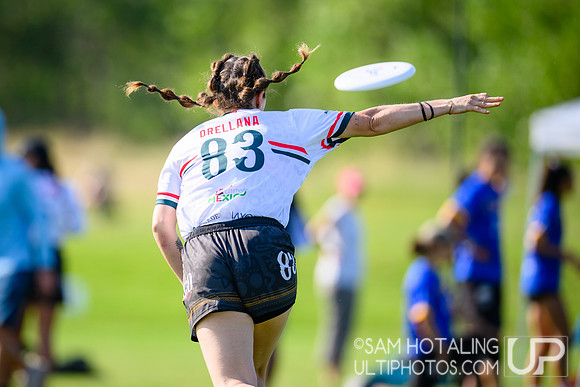 Women’s pool play during International Club Championships at Aurora Sports Park