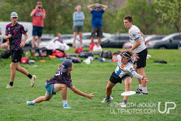 Bracket  play at 2024 USAU Youth Club Championship