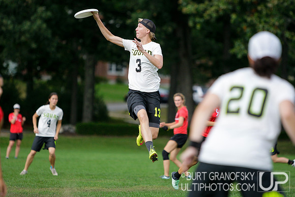 Saturday - Womens Round 1 - 2016 USAU Northeast Regionals