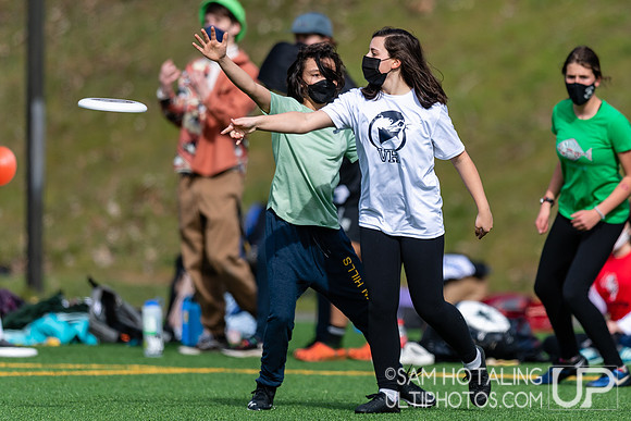 Youth ultimate frisbee at Seven Hills Invite