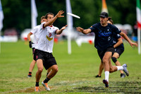 CUSB Open vs Mephisto in pool play at World Ultimate Club Championships