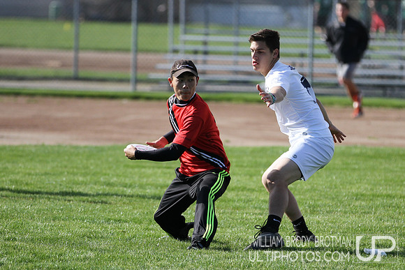 Saturday Action - USA Ultimate 2014 College Division I Ohio Valley Regional Tournament