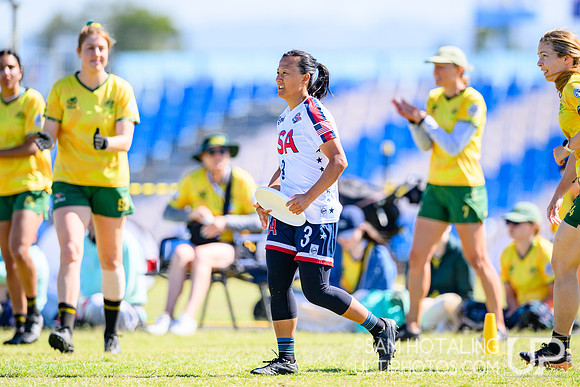 Women’s power-pools during World Ultimate Championships at Runaway Bay Sports Precinct