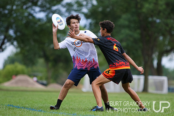 USA Ultimate YCC 2022 -- U17 Boys Sun Action