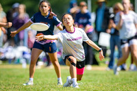 Saturday pool play at USAU D-I College Championships