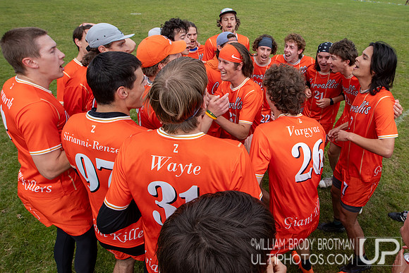 Day 1 of the USA Ultimate D-I College Championships