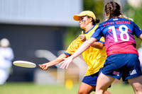 Women’s pool play during World Ultimate Championships at Runaway Bay Sports Precinct