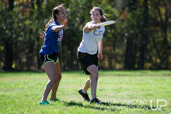 Action from the Sharon HS Spirit of the Game tournament