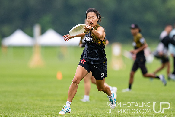 Charrúa vs Eintracht Frankfurt in pool play at World Ultimate Club Championships