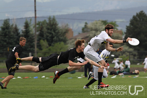 Friday Open Division action from 2012 College Nationals