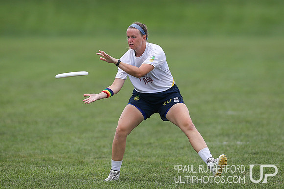 Boston Brutesquad and Tabby Rosa at the 2022 World Ultimate Club Championships