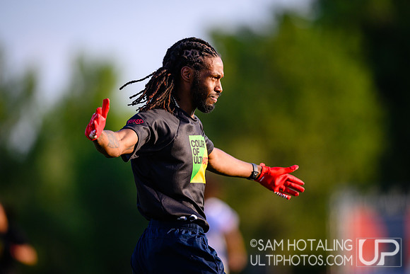 Color of Ultimate showcase game during International Club Championships at Aurora Sports Park