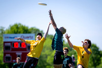 Pool play at USAU D1 College Championships