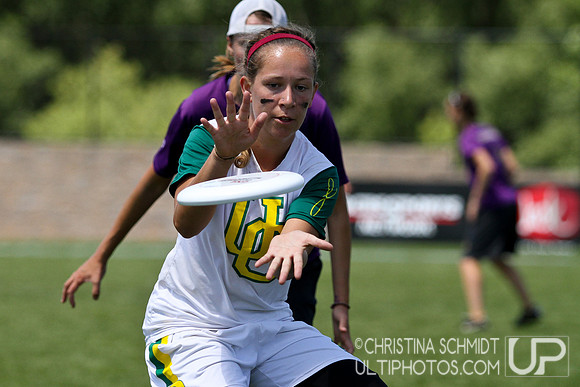 2012 USAU D-I College Championship Game Action