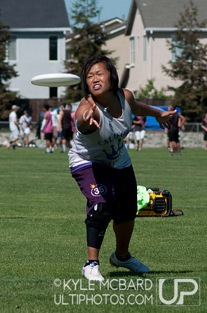 Saturday women's action from NorCal D-I Sectionals 2012