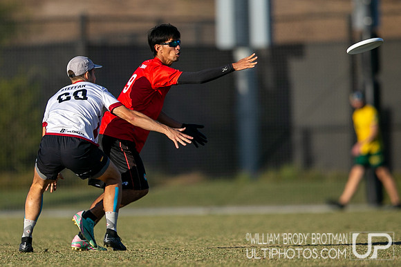 Day 1 of the WFDF 2024 World Masters Ultimate Championships