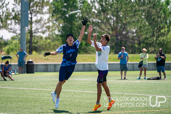 Pool play at 2024 USAU Youth Club Championship